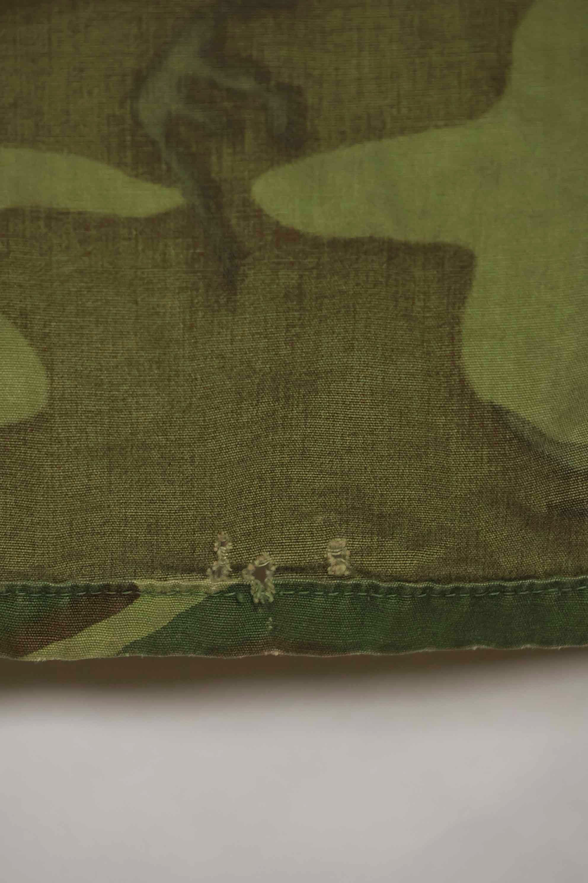 1966〜67年頃　ポップリン製　ERDL　初期プリント　ジャングルファティーグジャケット　サイズタグなし　中古品