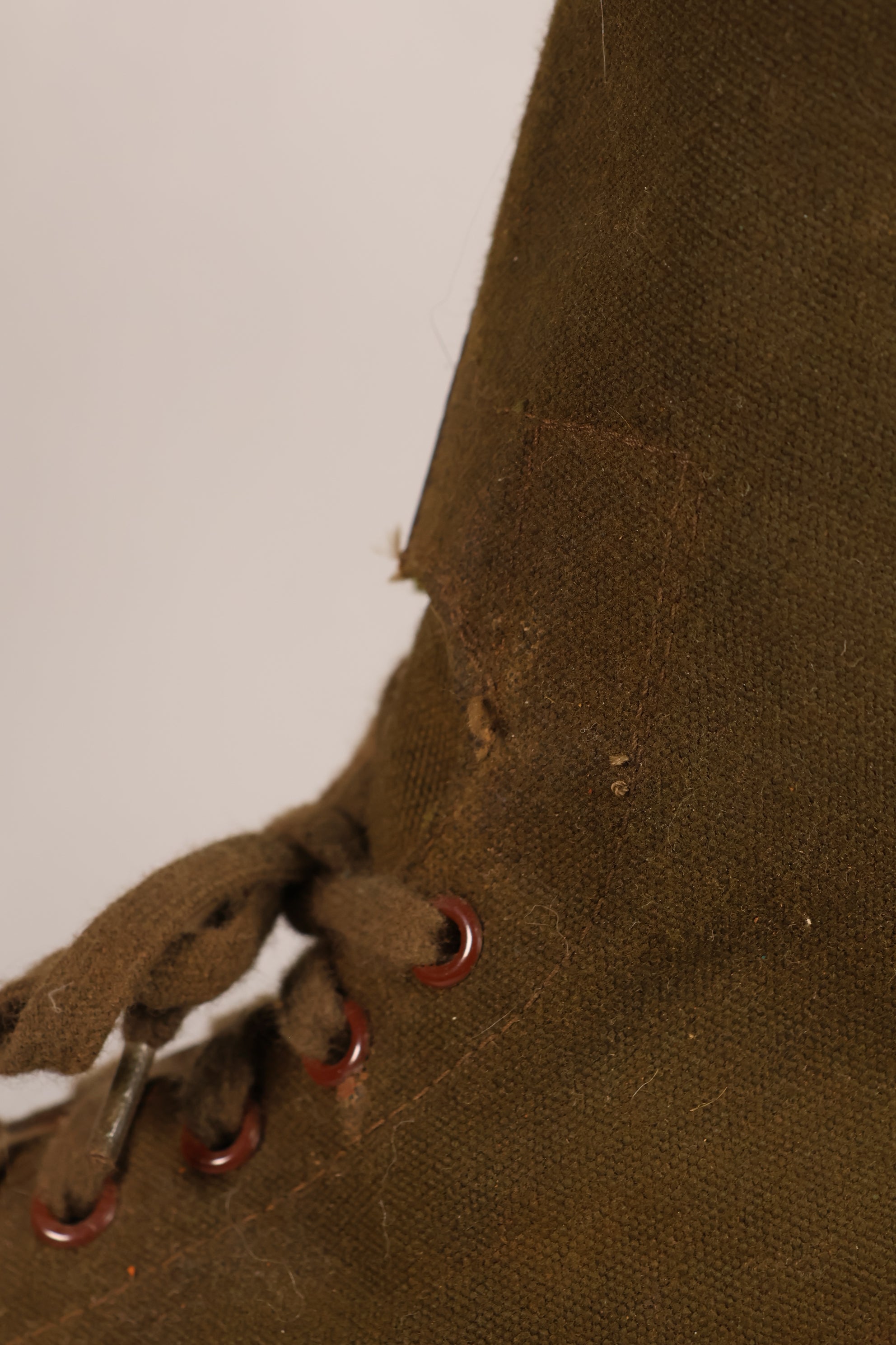 Actual 1951 tropical boots, commonly known as Okinawa boots, rare, used 10 27cm, large size