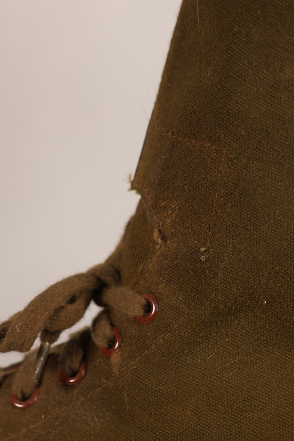 Actual 1951 tropical boots, commonly known as Okinawa boots, rare, used 10 27cm, large size