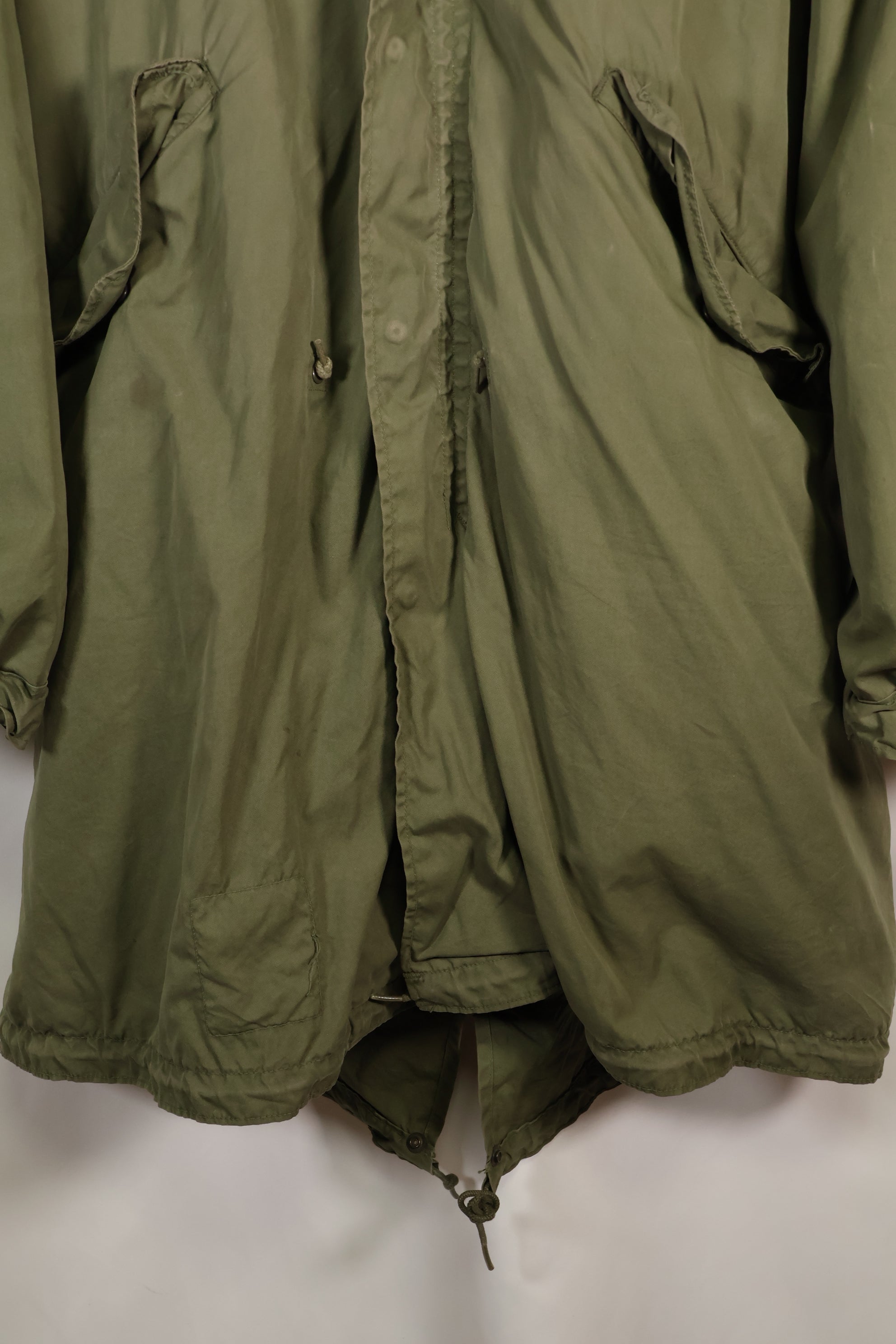 Year Mix 1972 Contract Shell S-R M65 Field Parka Set M51 with Liner Used E