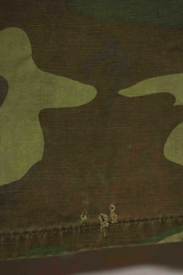 1966〜67年頃　ポップリン製　ERDL　初期プリント　ジャングルファティーグジャケット　サイズタグなし　中古品