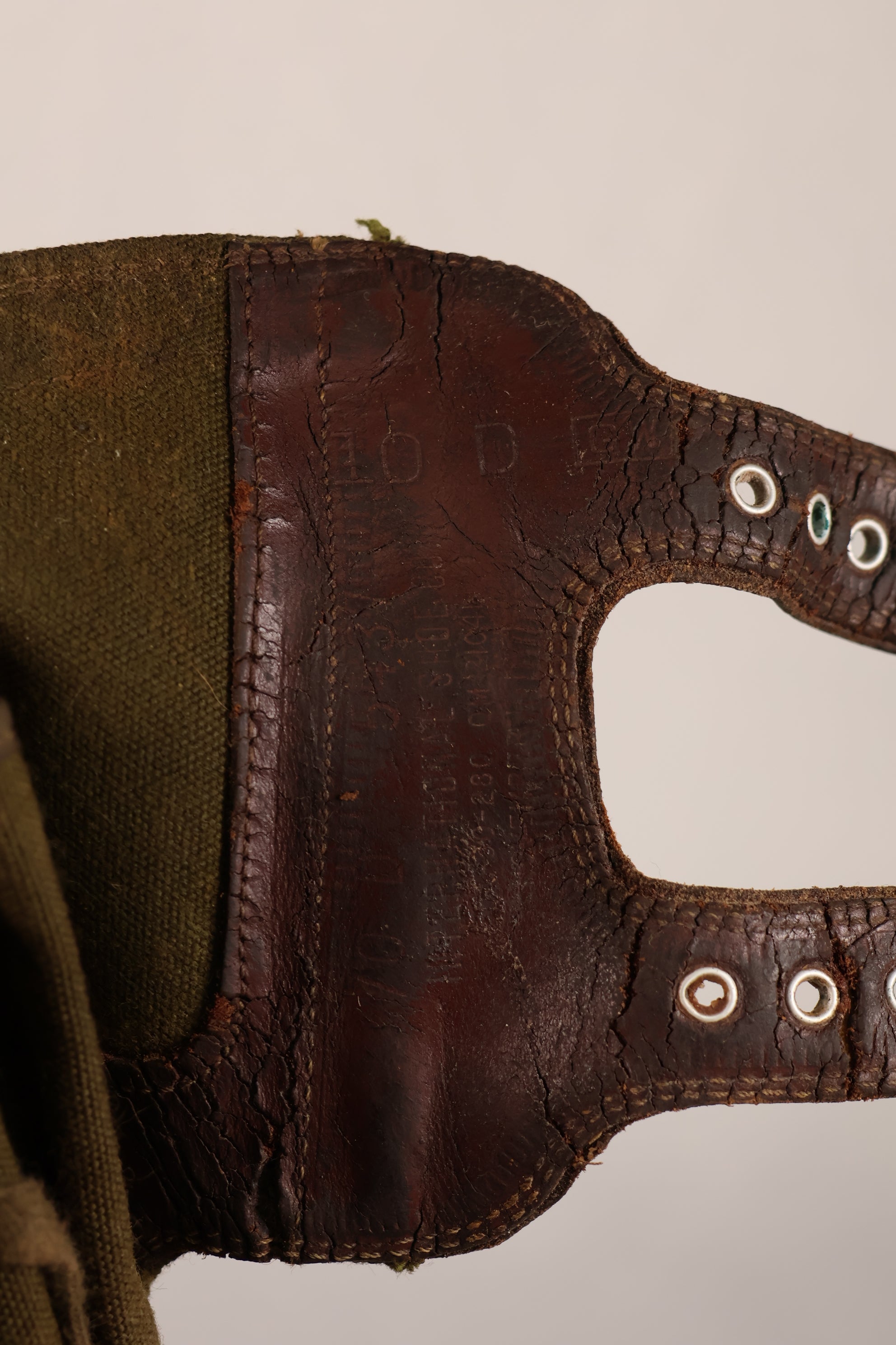 Actual 1951 tropical boots, commonly known as Okinawa boots, rare, used 10 27cm, large size