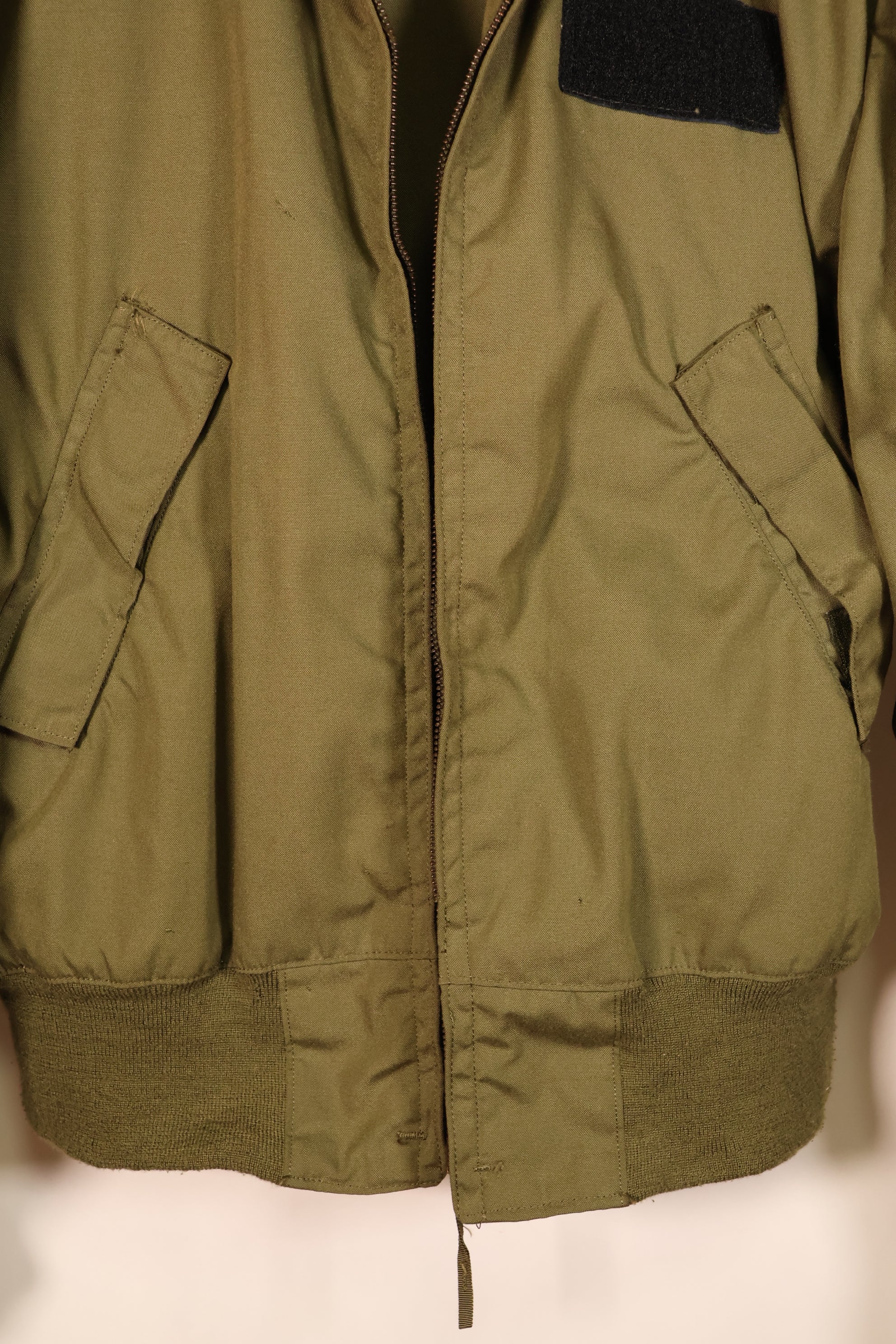 1979 Contract, L-L, NOMEX, U.S. Army, Pilot, Lightweight Jacket, Flight, Zipper Damaged, Used