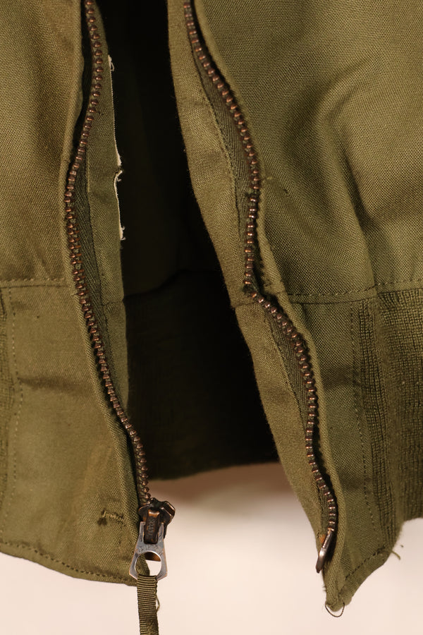1979 Contract, L-L, NOMEX, U.S. Army, Pilot, Lightweight Jacket, Flight, Zipper Damaged, Used
