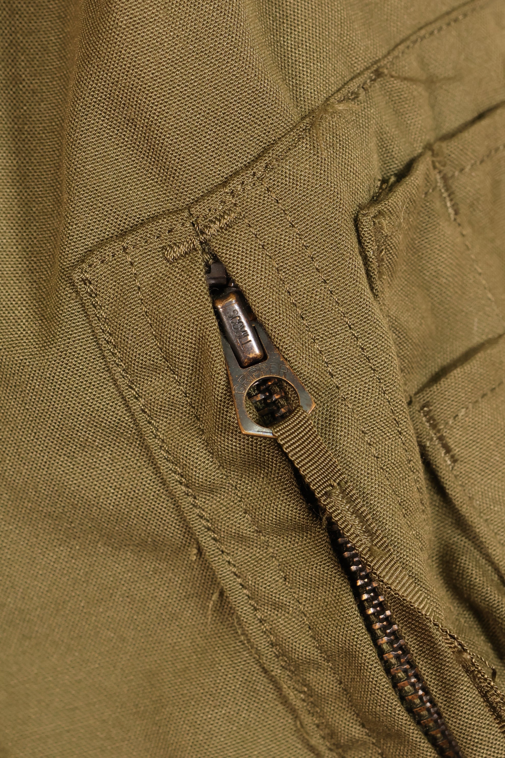 1979 Contract, L-L, NOMEX, U.S. Army, Pilot, Lightweight Jacket, Flight, Zipper Damaged, Used