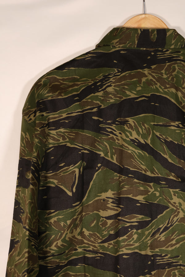 実物　TO81 タイガーストライプ　シャツ　US-XL　デッドストック