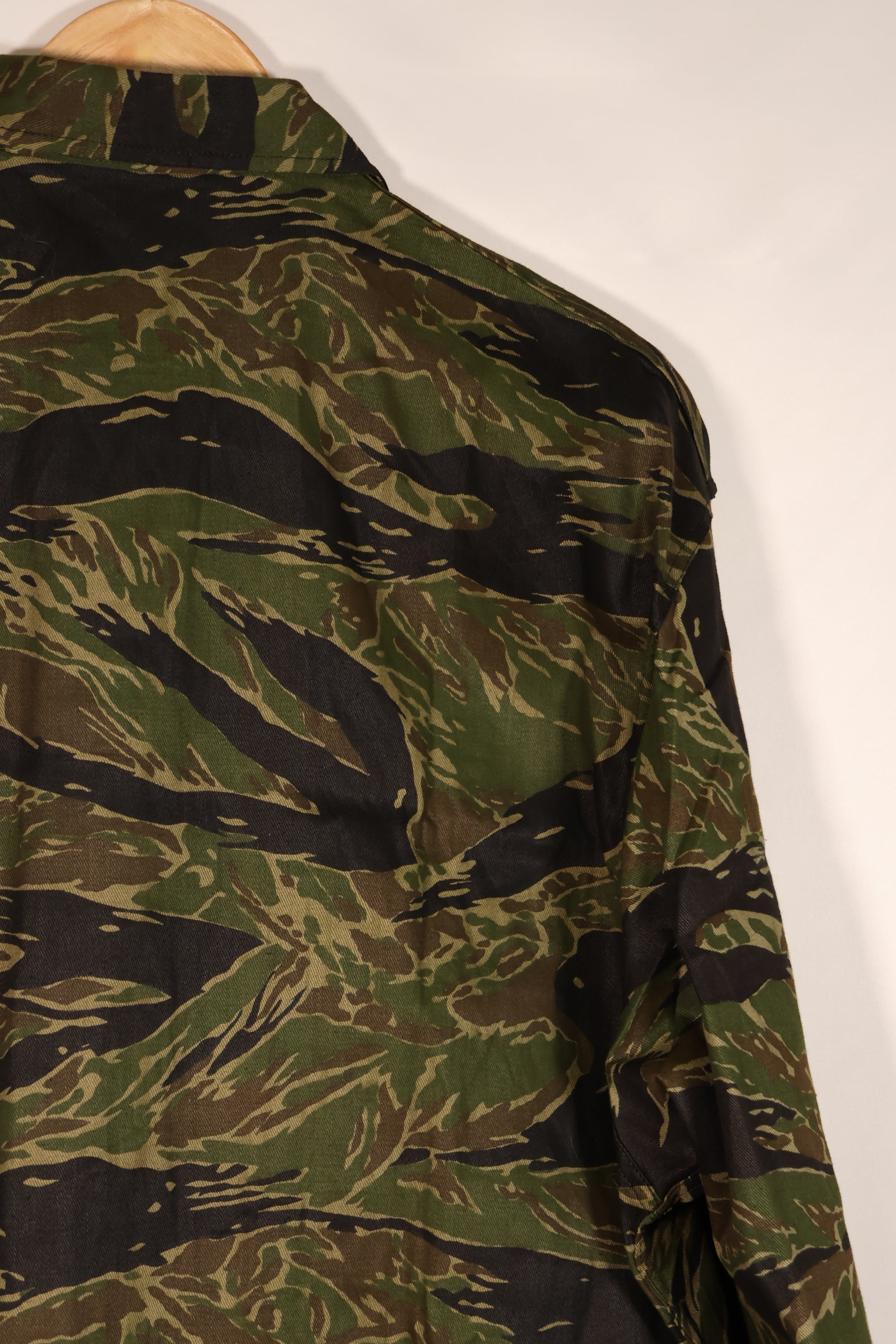 実物　TO81 タイガーストライプ　シャツ　US-XL　デッドストック