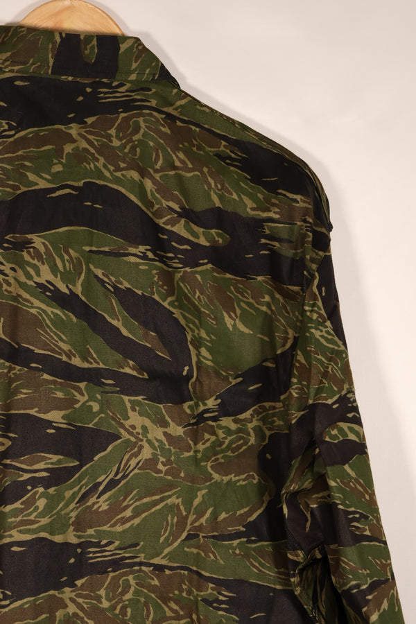 実物　TO81 タイガーストライプ　シャツ　US-XL　デッドストック