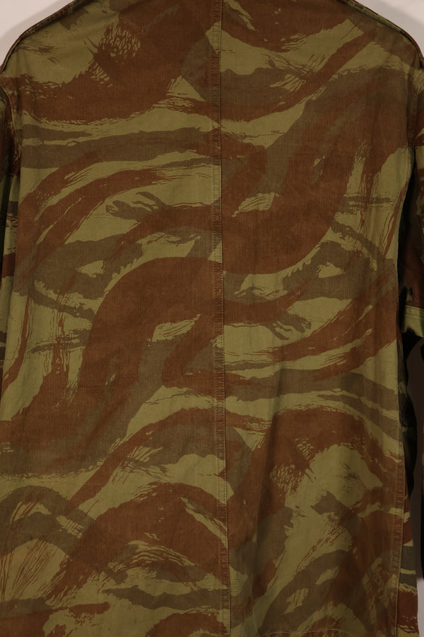 実物　インドシナ戦争　リザード迷彩　TAP 47/56　エアボーンジャケット　中古品