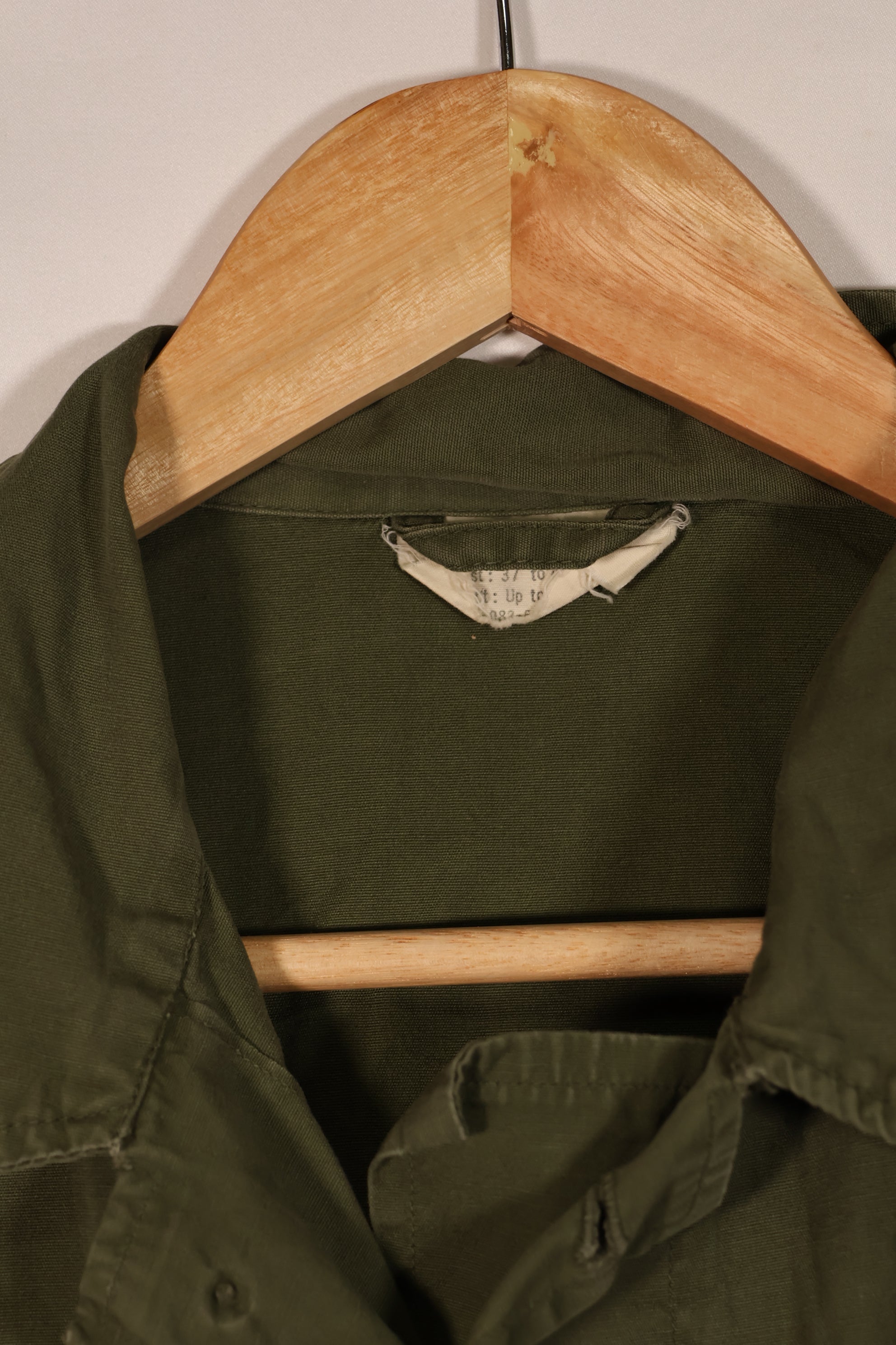 実物　日本製　2nd Model ジャングルファティーグ ジャケット　半袖カスタム　汚れあり　中古品