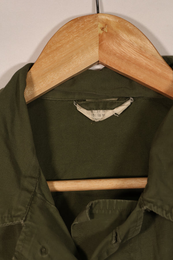 実物　日本製　2nd Model ジャングルファティーグ ジャケット　半袖カスタム　汚れあり　中古品