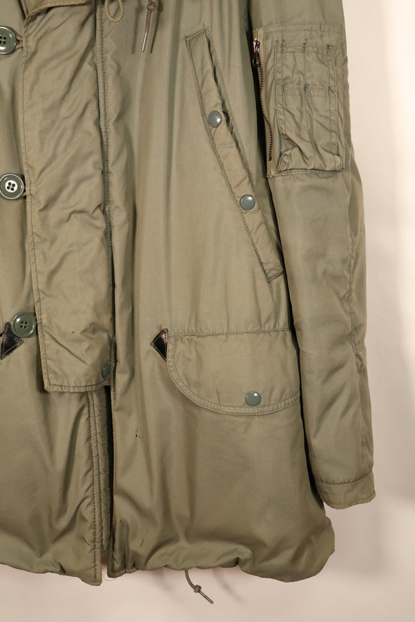 1971 Contract, SMALL, U.S. Air Force (USAF), N3-B Flight Jacket, With Back Stencil, Used