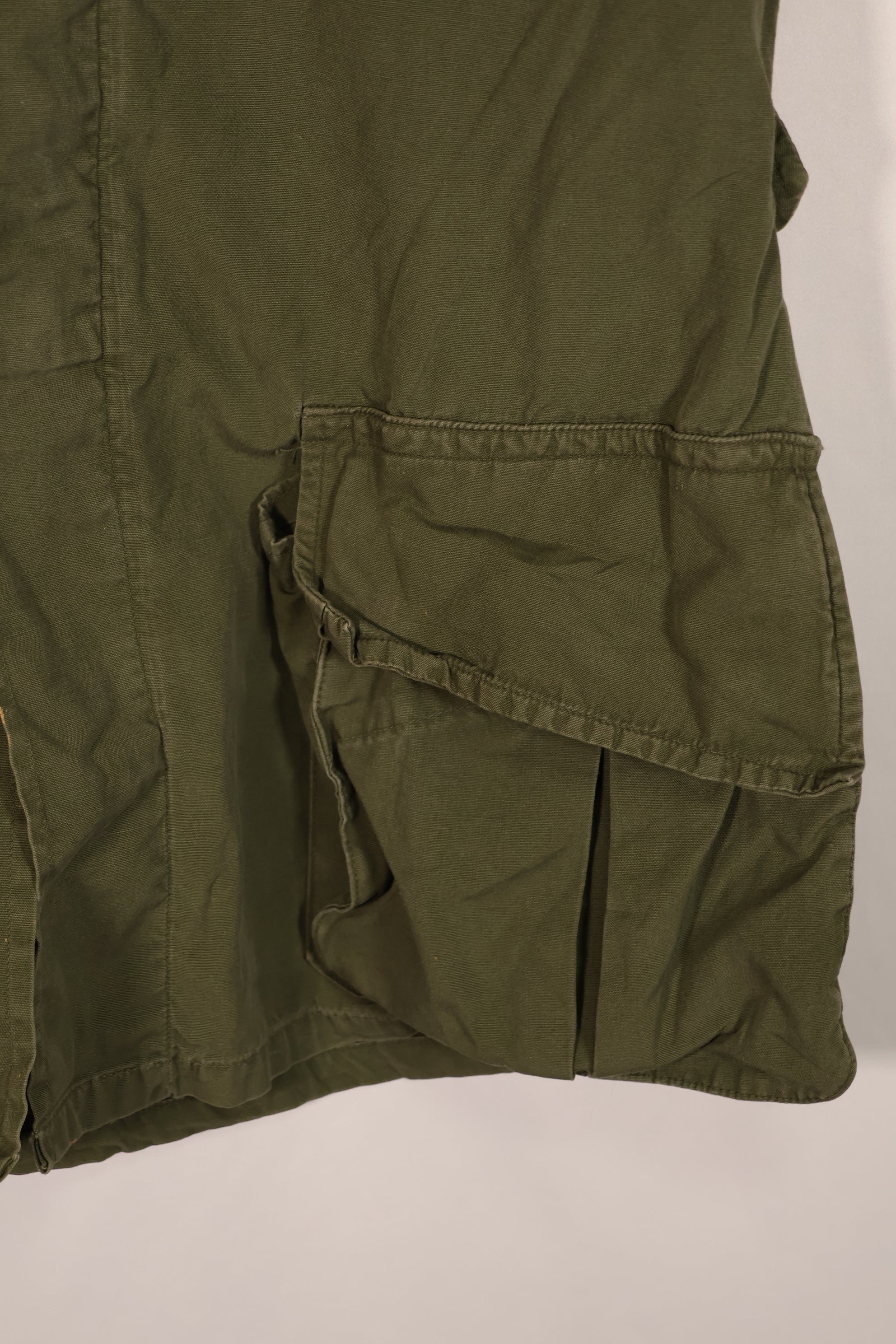 実物　日本製　2nd Model ジャングルファティーグ ジャケット　半袖カスタム　汚れあり　中古品