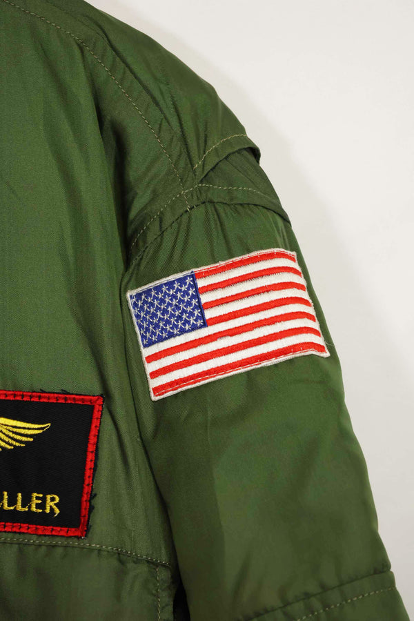 1963 Contract US Navy WEP(G-9) Flight Jacket USS Enterprise Size 40 Used