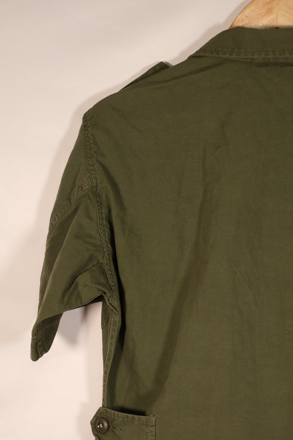 実物　日本製　2nd Model ジャングルファティーグ ジャケット　半袖カスタム　汚れあり　中古品