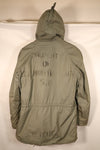 1971 Contract, SMALL, U.S. Air Force (USAF), N3-B Flight Jacket, With Back Stencil, Used