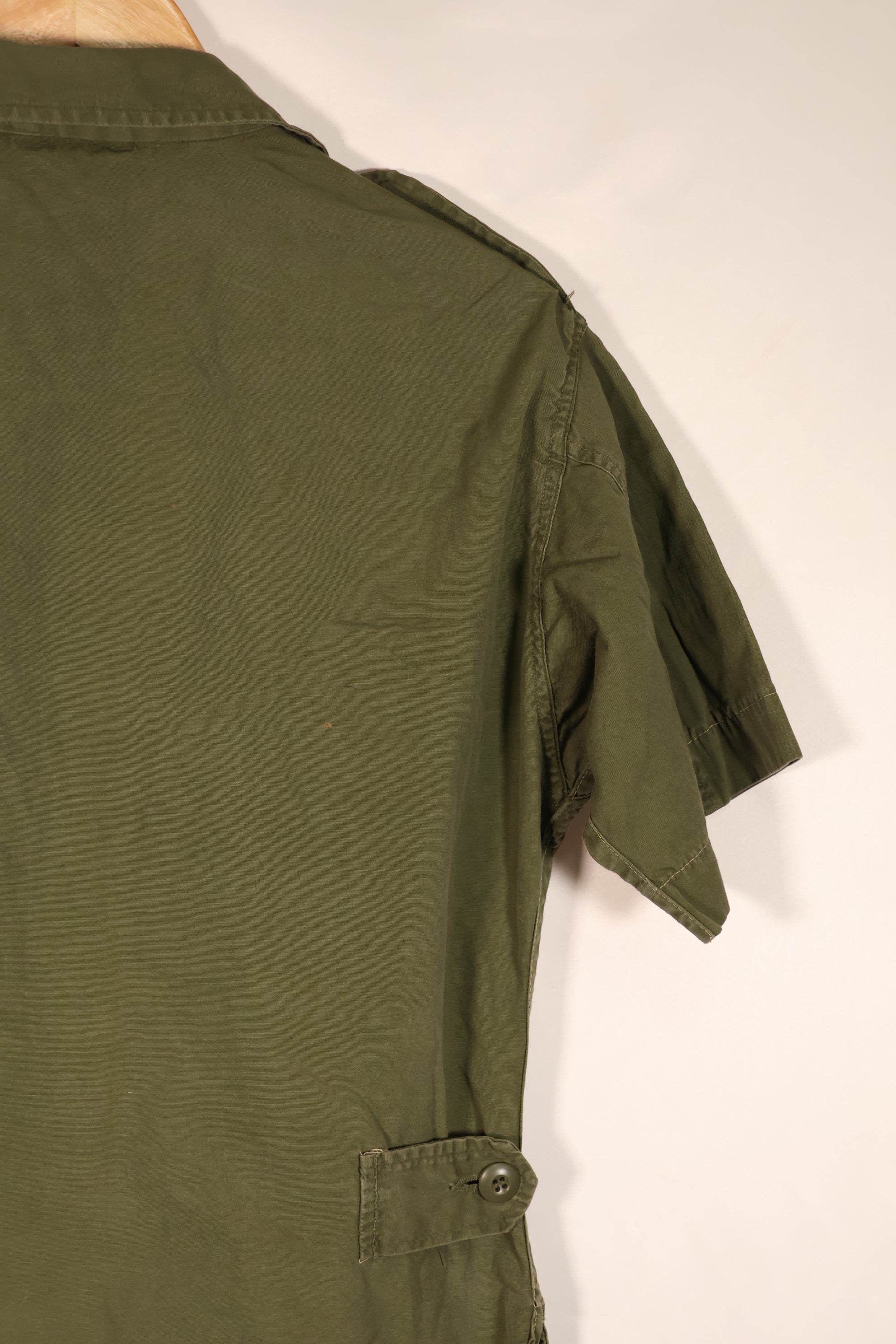 実物　日本製　2nd Model ジャングルファティーグ ジャケット　半袖カスタム　汚れあり　中古品