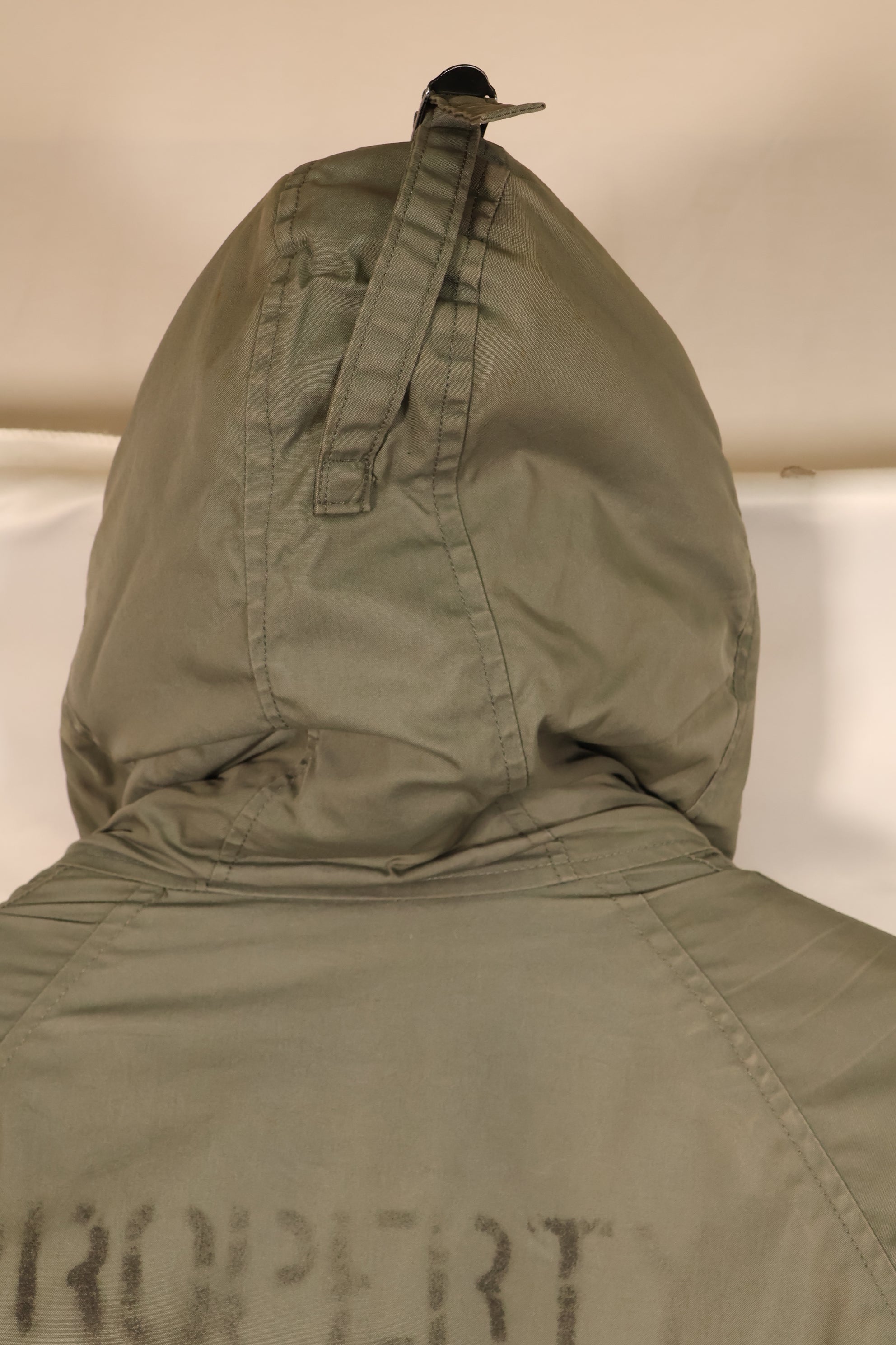 1971 Contract, SMALL, U.S. Air Force (USAF), N3-B Flight Jacket, With Back Stencil, Used