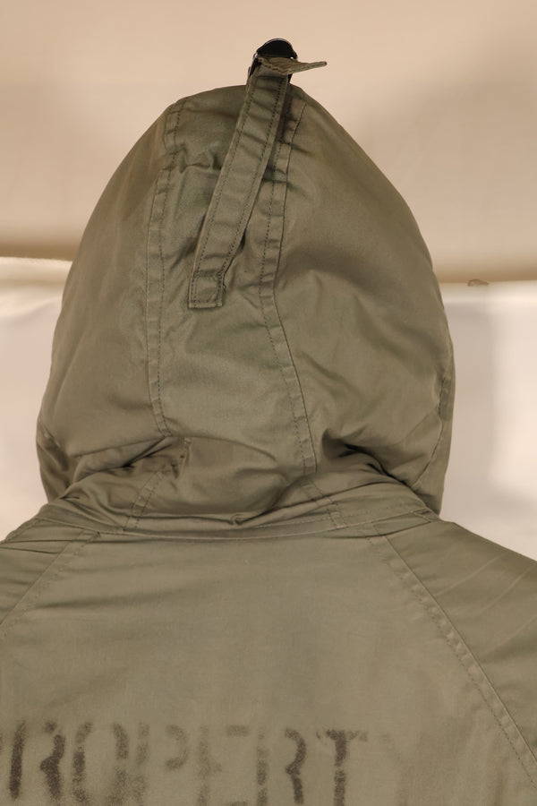 1971 Contract, SMALL, U.S. Air Force (USAF), N3-B Flight Jacket, With Back Stencil, Used