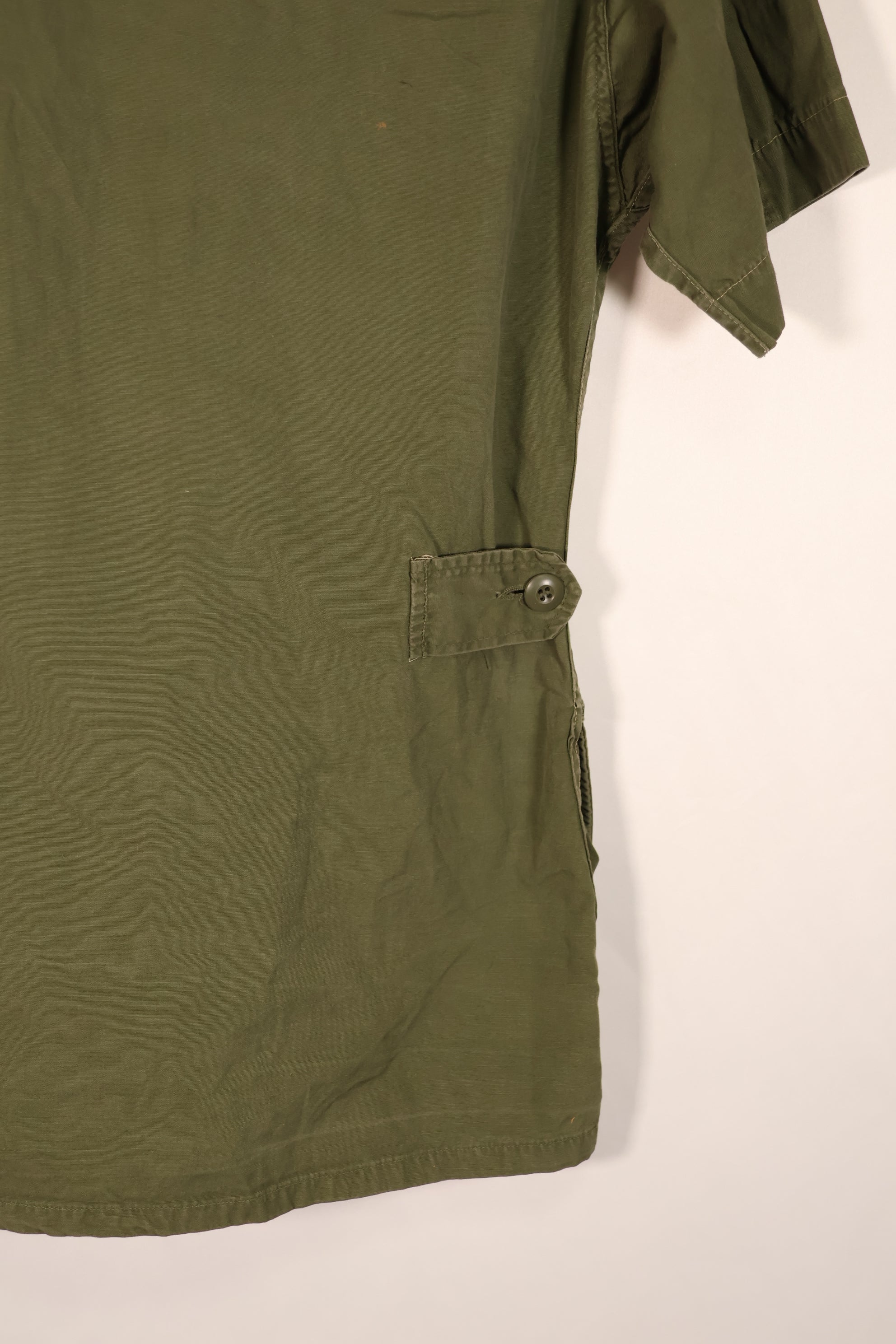 実物　日本製　2nd Model ジャングルファティーグ ジャケット　半袖カスタム　汚れあり　中古品