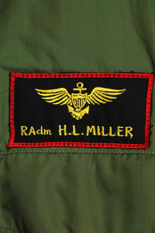 1963 Contract US Navy WEP(G-9) Flight Jacket USS Enterprise Size 40 Used