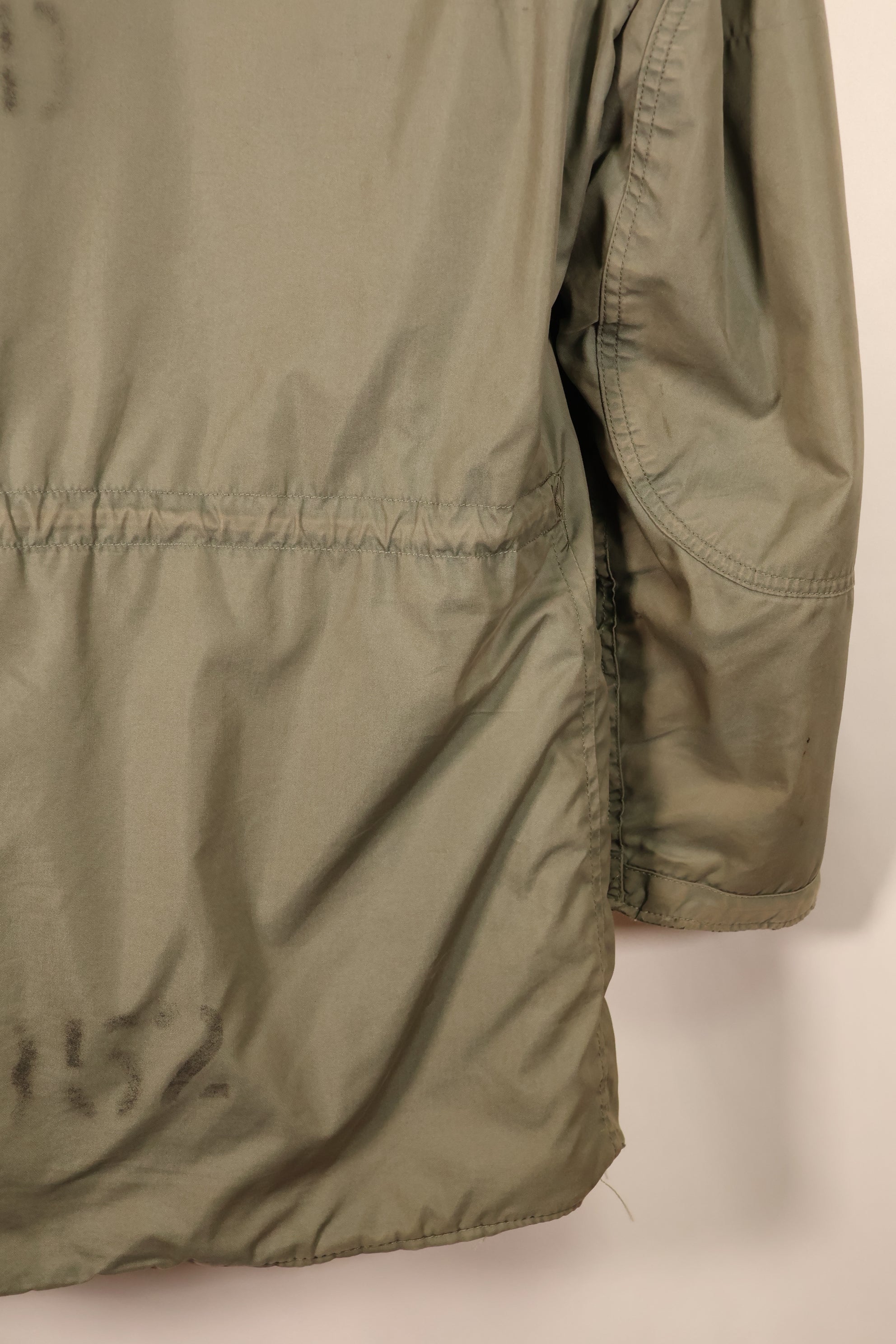 1971 Contract, SMALL, U.S. Air Force (USAF), N3-B Flight Jacket, With Back Stencil, Used