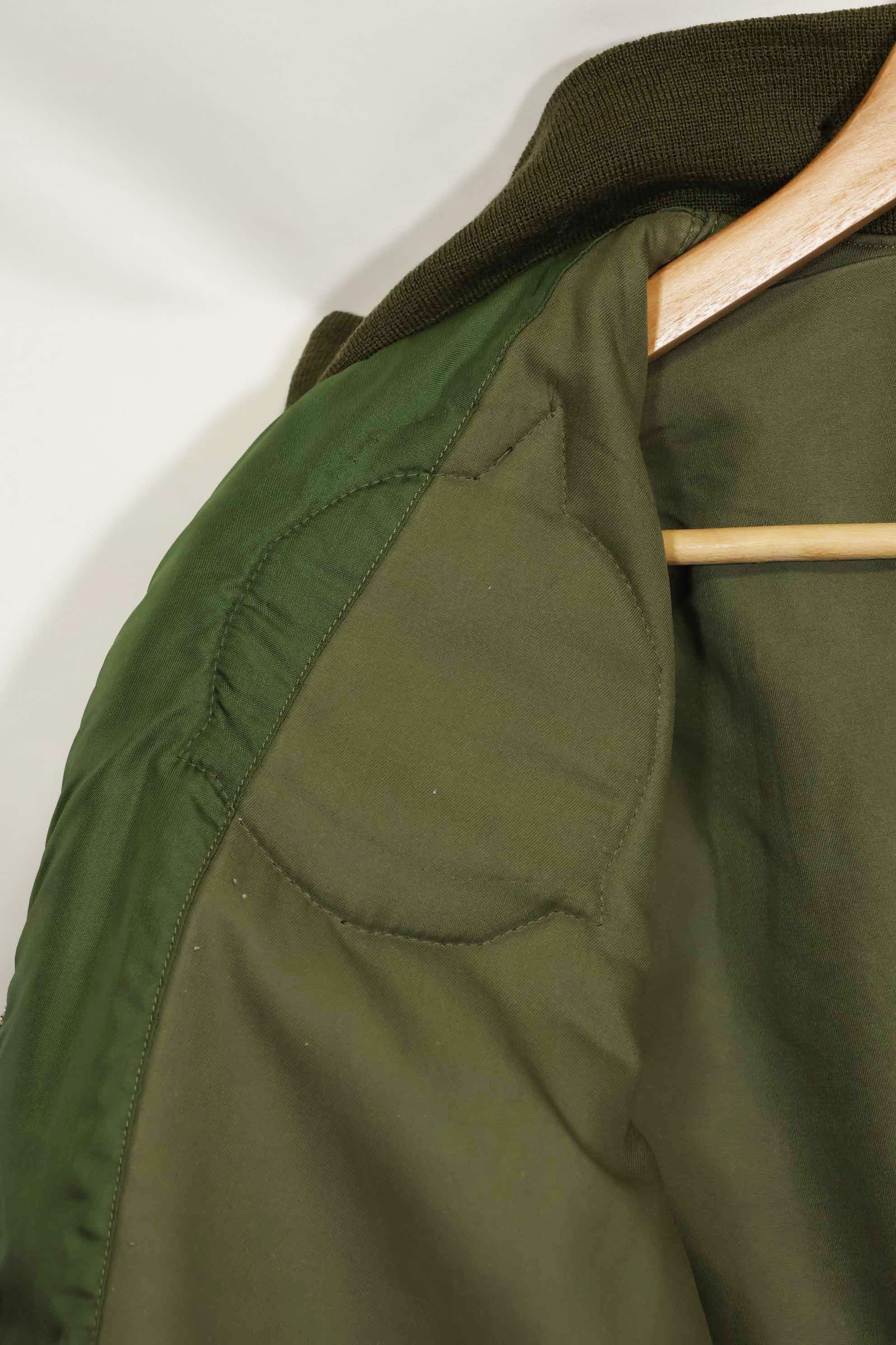 1963 Contract US Navy WEP(G-9) Flight Jacket USS Enterprise Size 40 Used