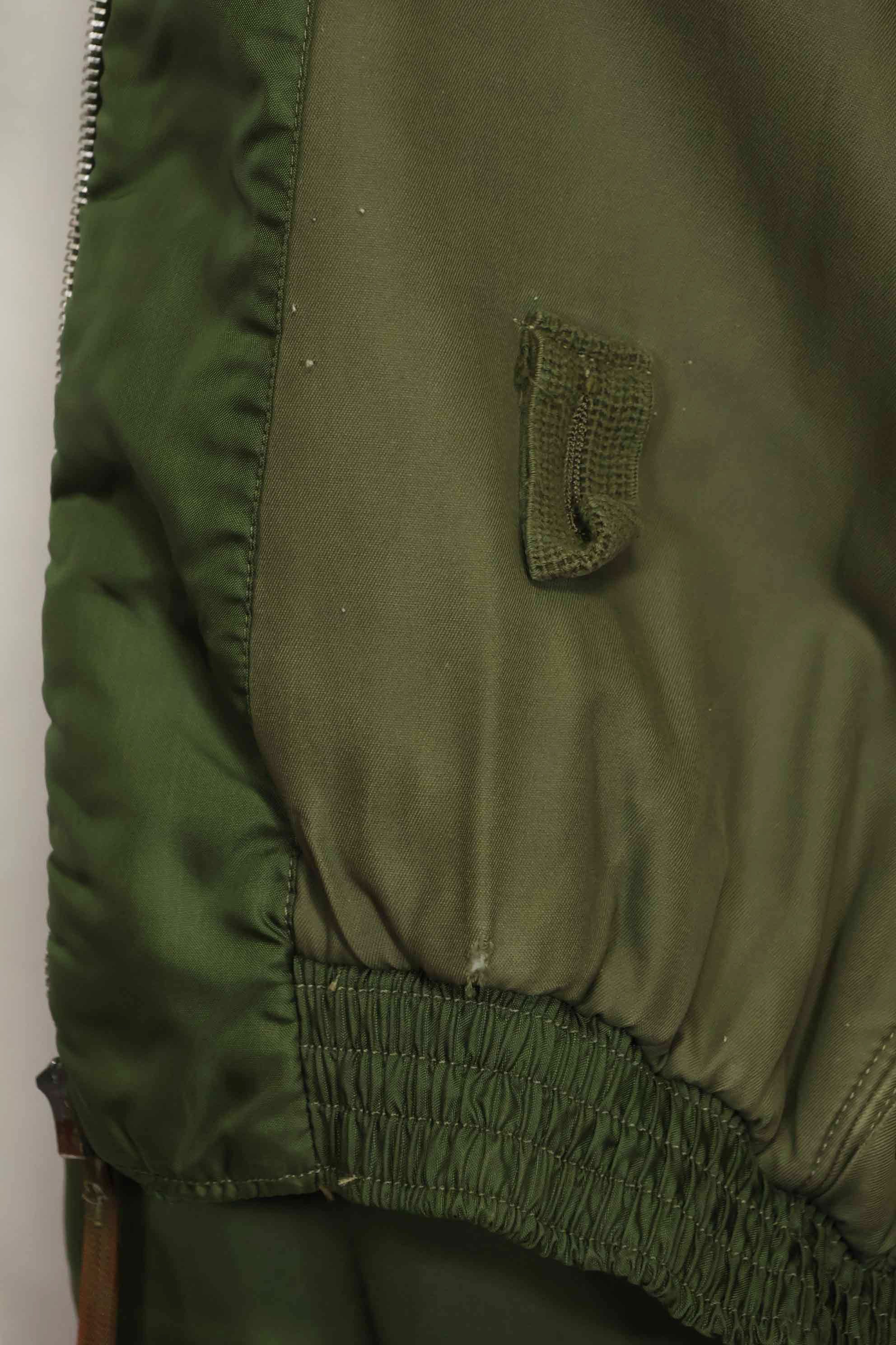 1963 Contract US Navy WEP(G-9) Flight Jacket USS Enterprise Size 40 Used