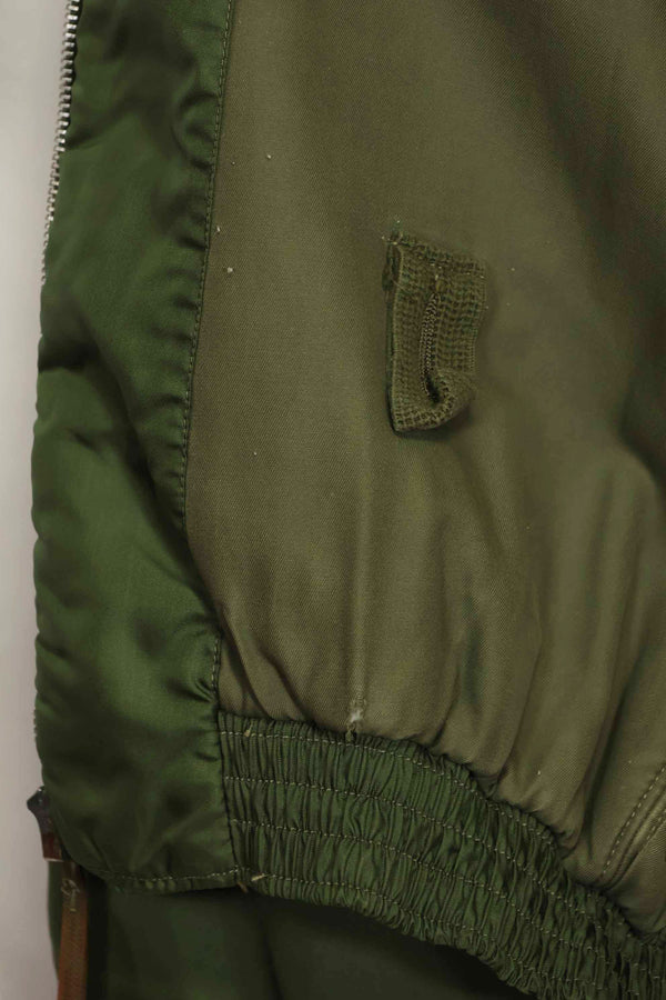 1963 Contract US Navy WEP(G-9) Flight Jacket USS Enterprise Size 40 Used