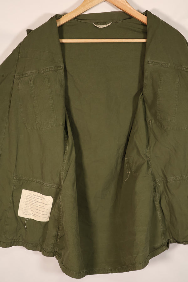 実物　日本製　2nd Model ジャングルファティーグ ジャケット　半袖カスタム　汚れあり　中古品