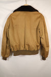 1950's USAF B-15 cotton flight jacket, commercial model, used.