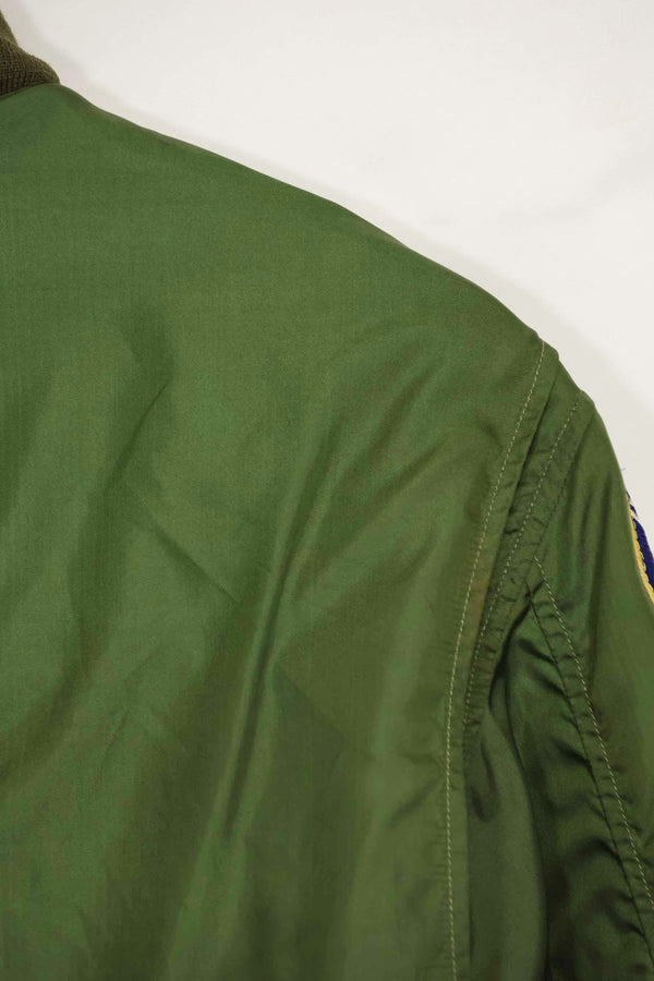 1963 Contract US Navy WEP(G-9) Flight Jacket USS Enterprise Size 40 Used