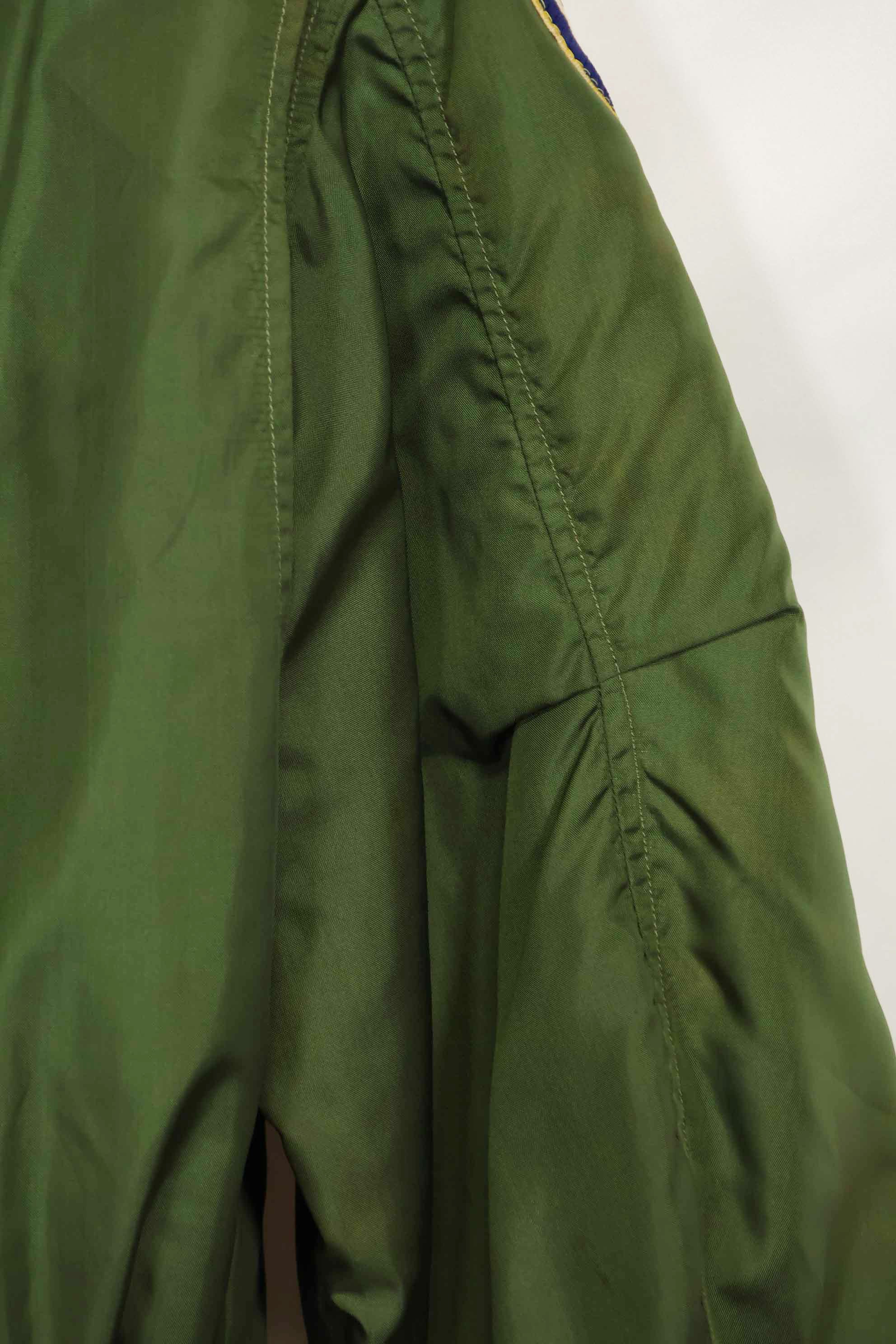 1963 Contract US Navy WEP(G-9) Flight Jacket USS Enterprise Size 40 Used