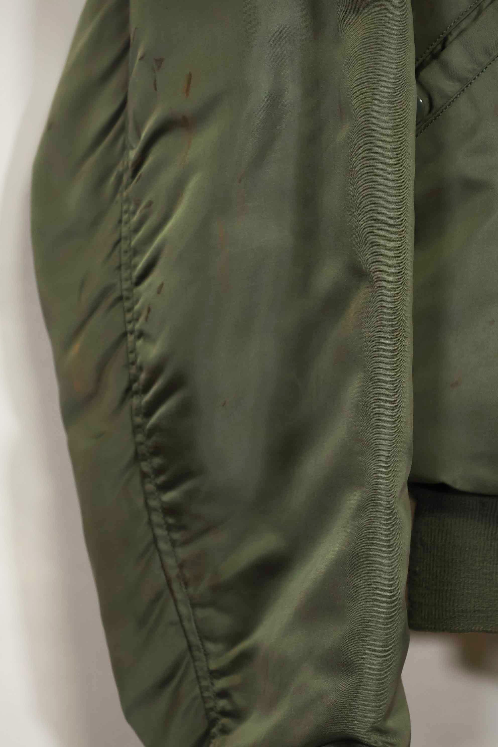 1969年契約　アメリカ空軍　L2-B　ライトゾーン　フライトジャケット　ローカルメイドパッチ付　中古品