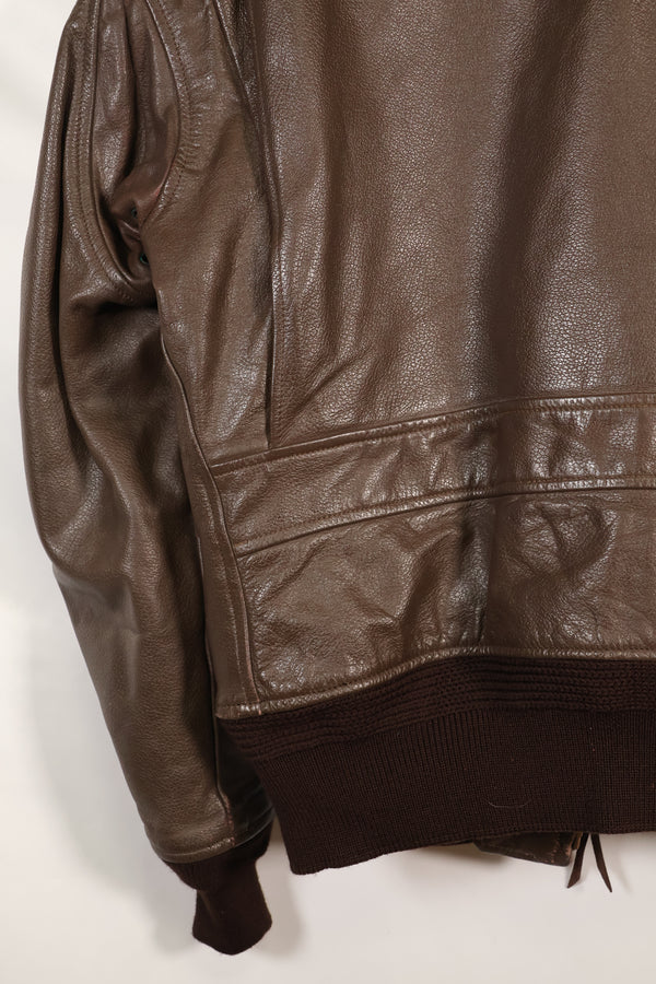 1977 Contract Size 42 US Navy G-1 Flight Jacket Intermediates Used