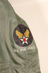 1963年契約　LARGE　アメリカ空軍　USAF　N3-B　寒冷地用エアクルージャケット　状態良い　中古品