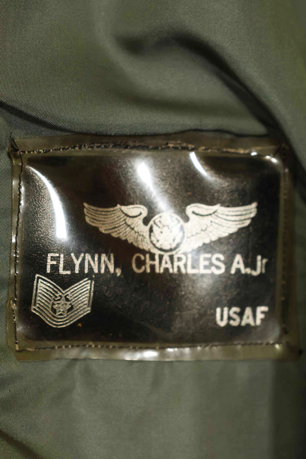 1969年契約　アメリカ空軍　L2-B　ライトゾーン　フライトジャケット　ローカルメイドパッチ付　中古品