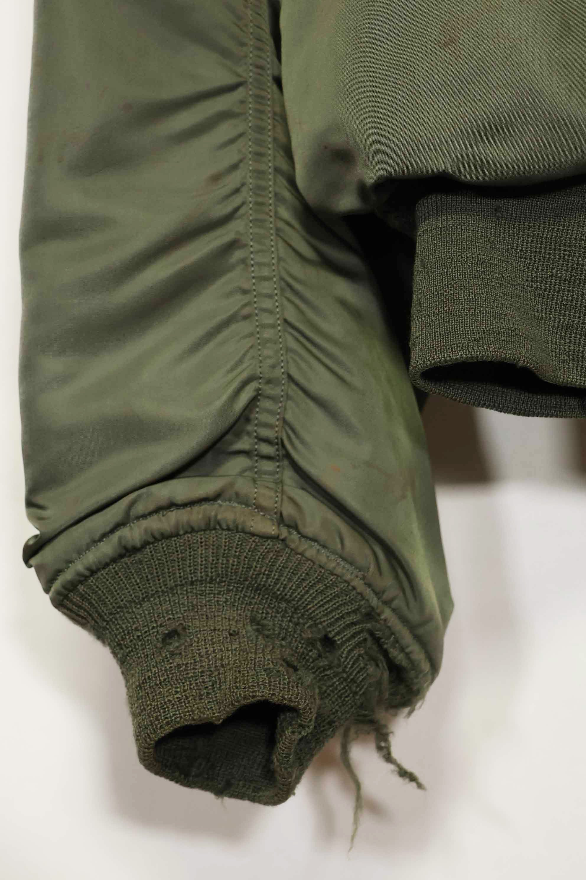 1969年契約　アメリカ空軍　L2-B　ライトゾーン　フライトジャケット　ローカルメイドパッチ付　中古品