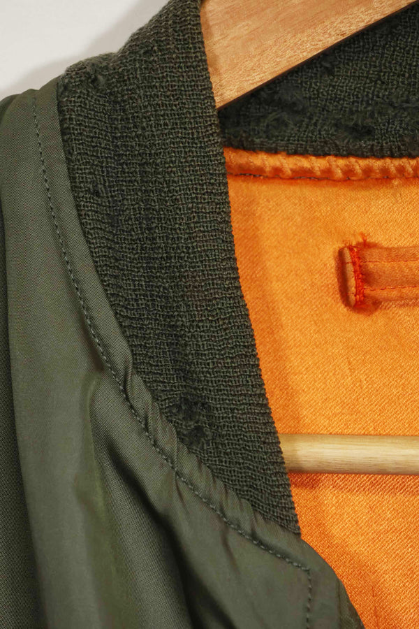 1969年契約　アメリカ空軍　L2-B　ライトゾーン　フライトジャケット　ローカルメイドパッチ付　中古品