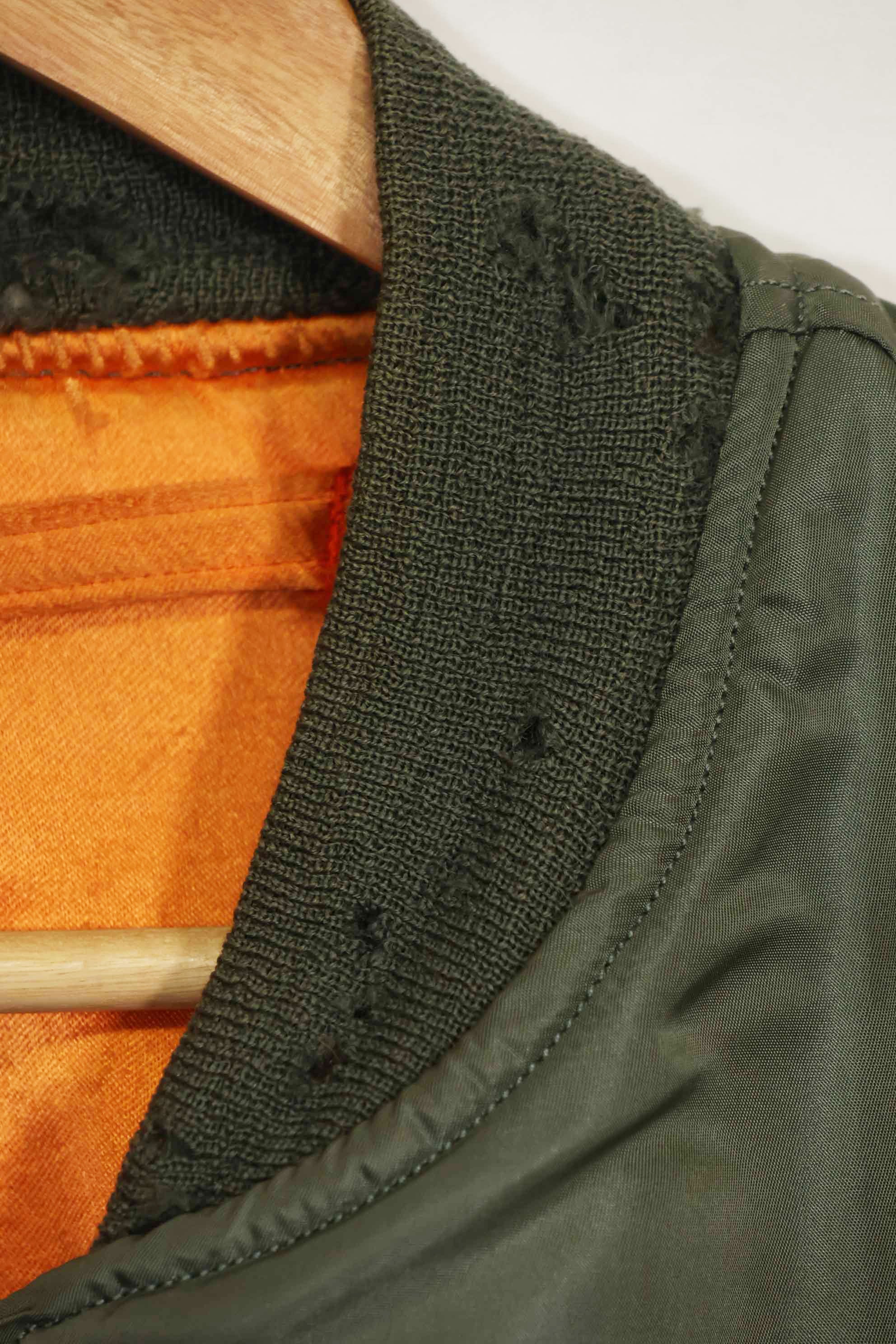 1969年契約　アメリカ空軍　L2-B　ライトゾーン　フライトジャケット　ローカルメイドパッチ付　中古品