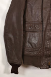 1971 Contract Size 42 US Navy G-1 Flight Jacket Intermediates Used