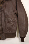 1971 Contract Size 42 US Navy G-1 Flight Jacket Intermediates Used
