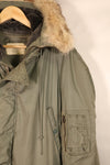 1971年契約　LARGE　アメリカ空軍　USAF　N3-B　フライトジャケット　中古品