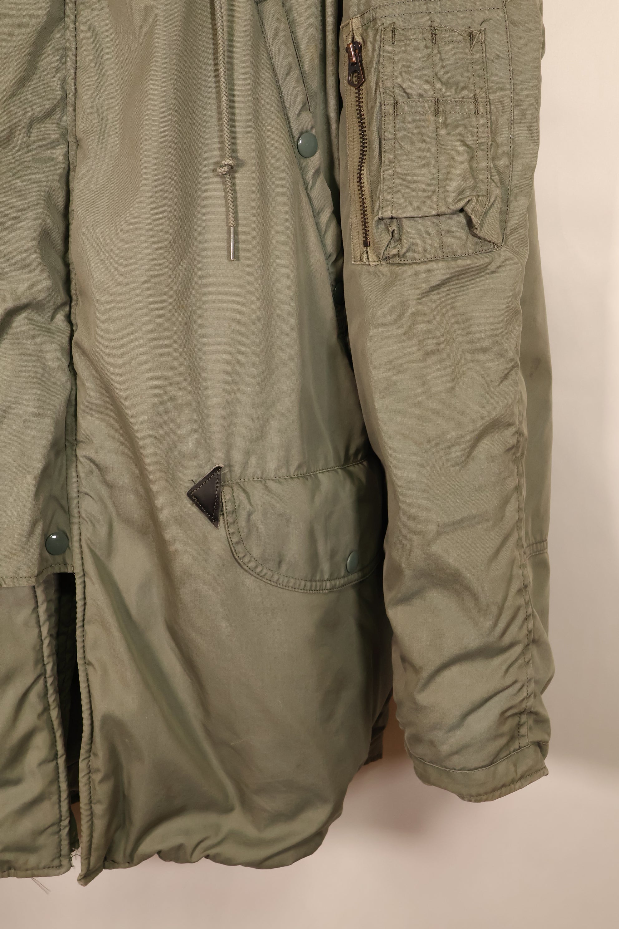 1971年契約　LARGE　アメリカ空軍　USAF　N3-B　フライトジャケット　中古品