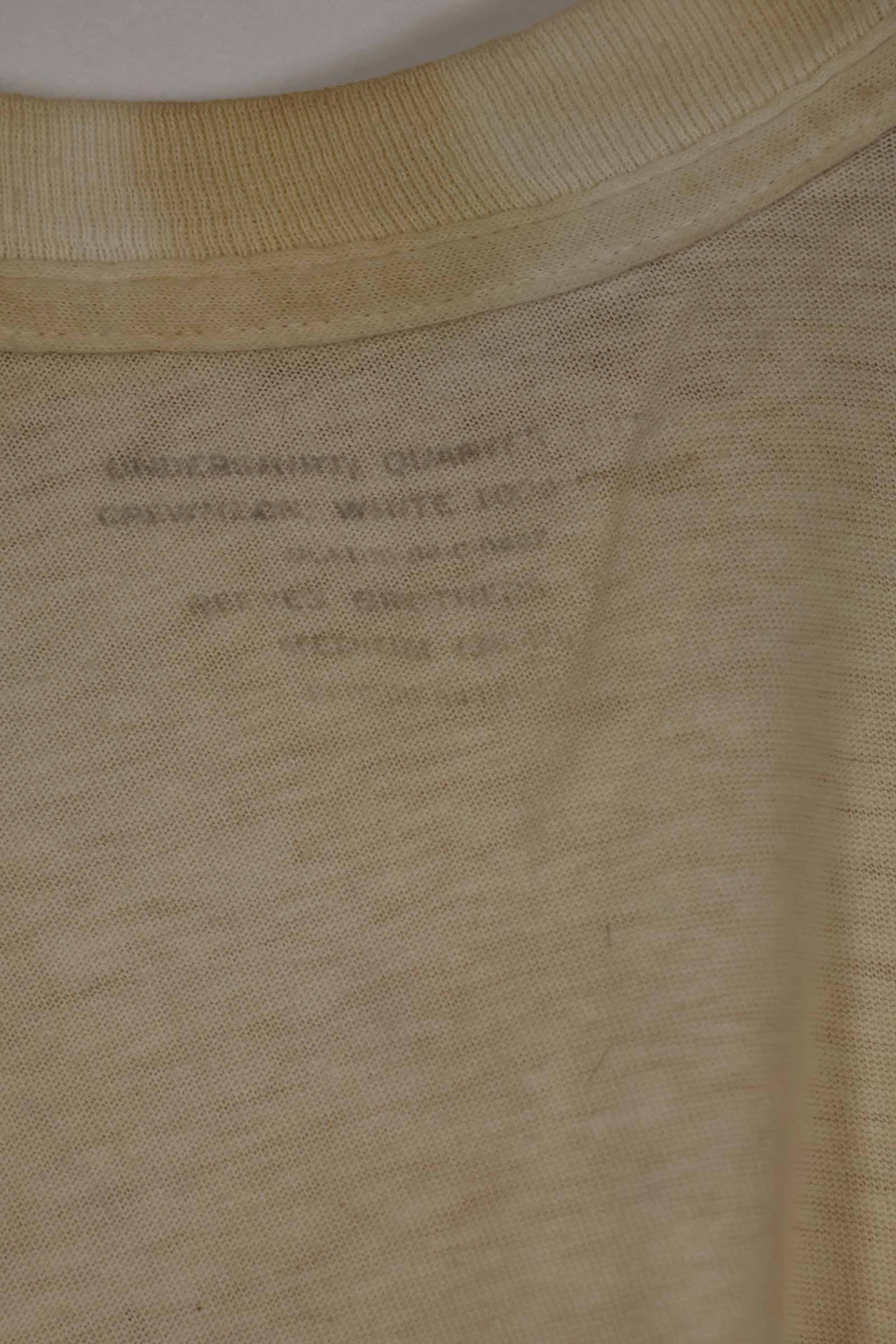 実物　ベトナム戦争　アメリカ軍Tシャツ　ハンドライティング　中古品