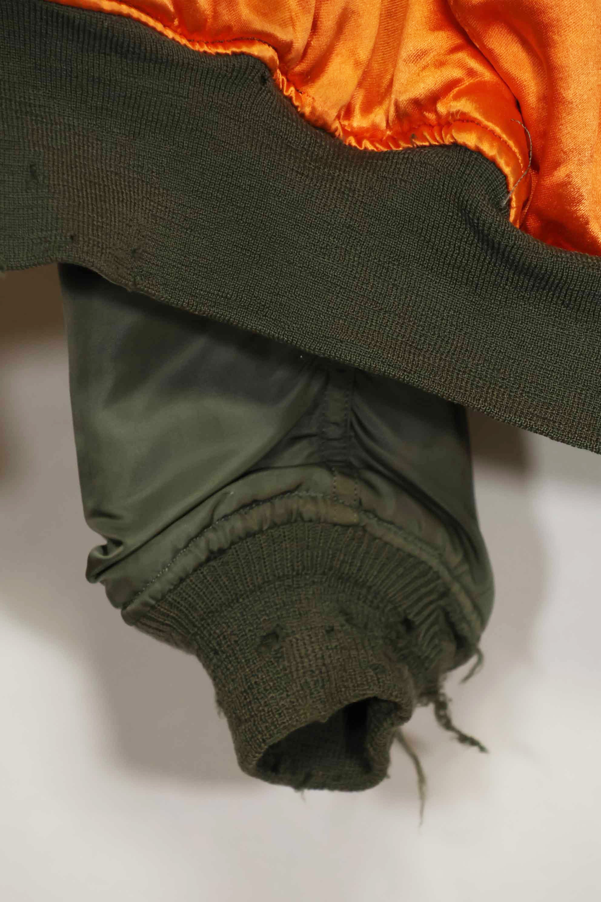 1969年契約　アメリカ空軍　L2-B　ライトゾーン　フライトジャケット　ローカルメイドパッチ付　中古品