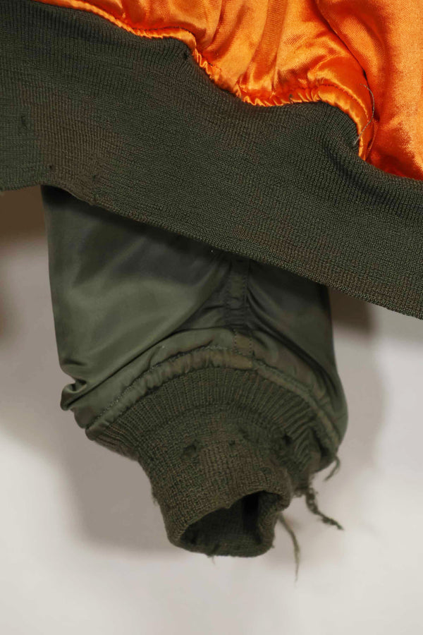 1969年契約　アメリカ空軍　L2-B　ライトゾーン　フライトジャケット　ローカルメイドパッチ付　中古品