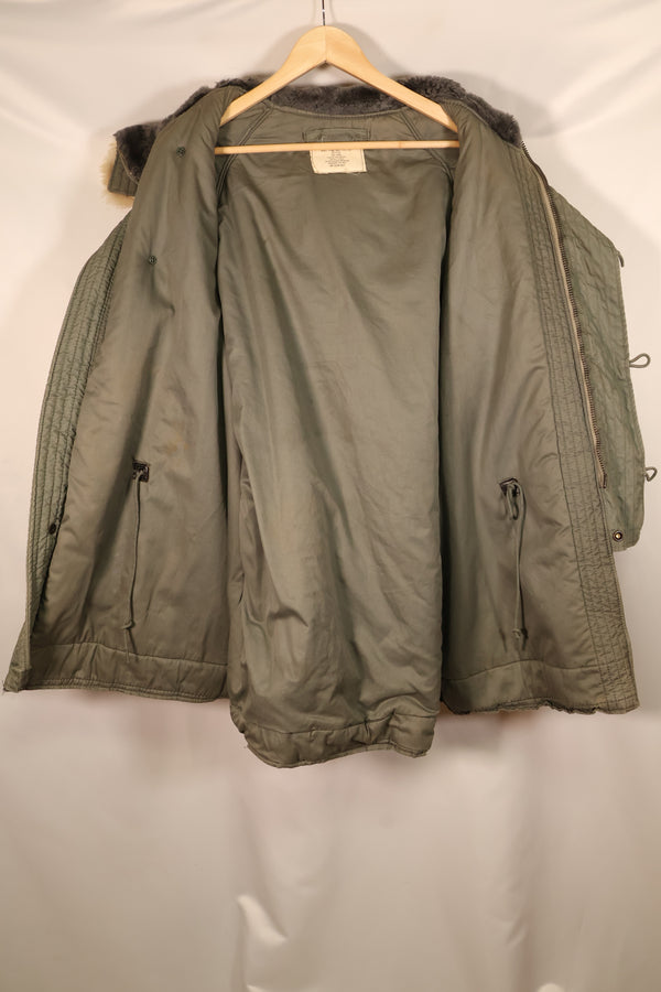 1971年契約　LARGE　アメリカ空軍　USAF　N3-B　フライトジャケット　中古品