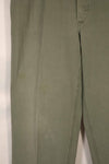 実物　1940年代　アメリカ海兵隊　USMC　M42 HBT ユーティリティパンツ　大きいサイズ　中古品