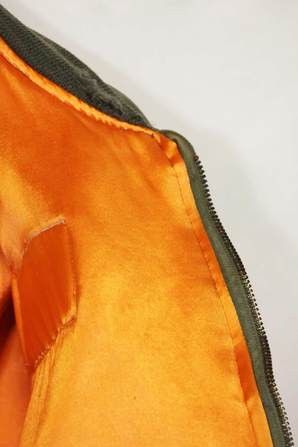 1969年契約　アメリカ空軍　L2-B　ライトゾーン　フライトジャケット　ローカルメイドパッチ付　中古品